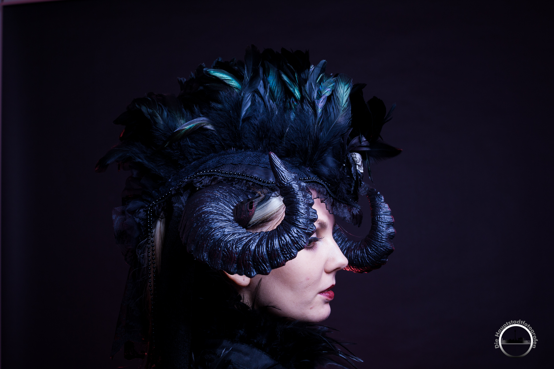 Gothic Headdress Kopfschmuck Nebula NebulaBerlin