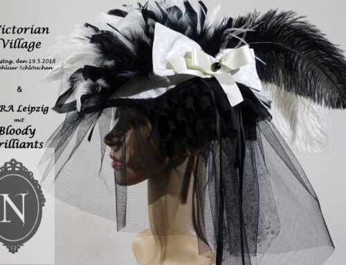 Headdress black white