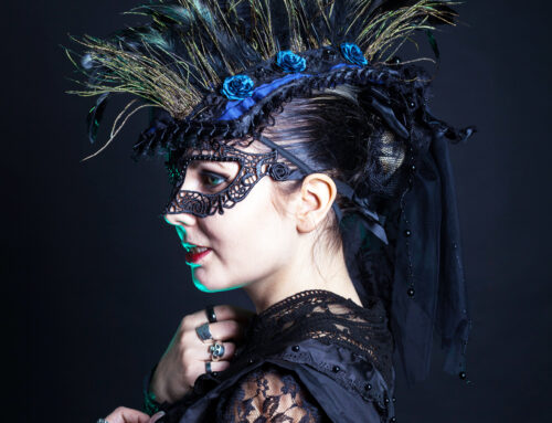 Headdress Lila
